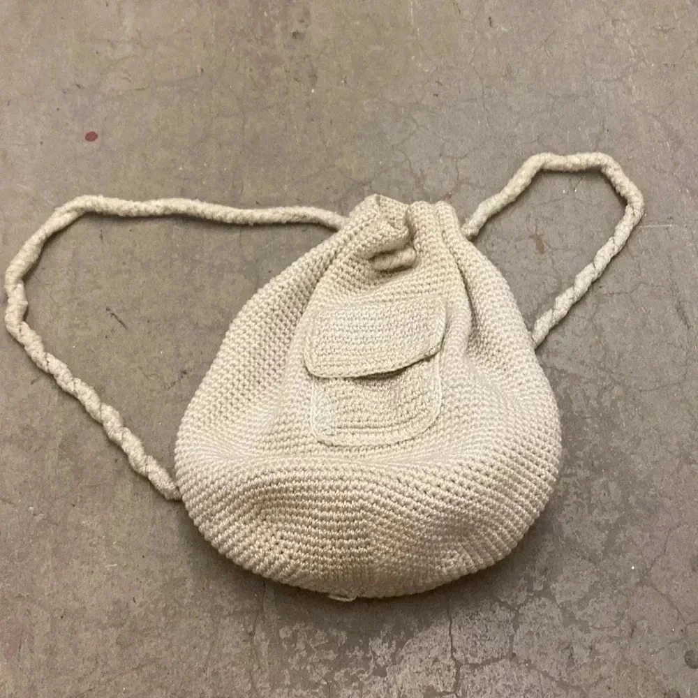 The Sak crochet backpack